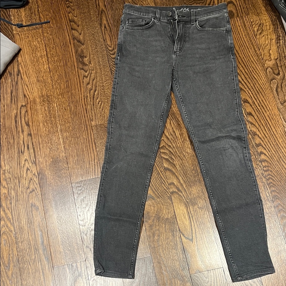 COS Men's Skinny Jeans - Dark Gray